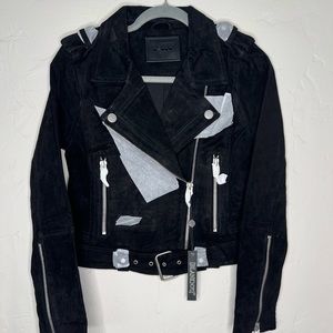 BLANKNYC Seal The Deal Suede Jacket